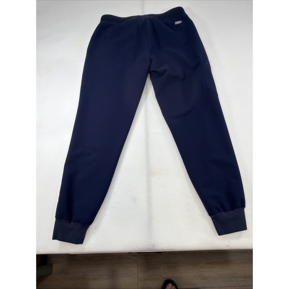 FIGS Zamora Navy Blue Jogger Scrub Pants Women Style W18SW2005 Size Medium - Picture 10 of 11